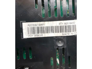 Панель приборов 3T1920840D, VD1009035 Skoda Superb B6 (3T)