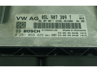Блок управления двигателя 05L906022FS, 05L907309T   Volkswagen Touran III