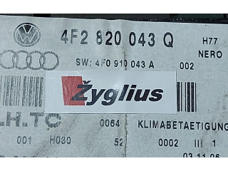 Блок управления климат-контролем 4F2820043Q, 4F0910043A   Audi A6 S6 C6 4F