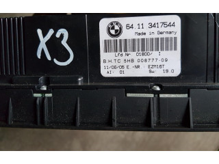 Блок управления климат-контролем 3417544   BMW X3 E83