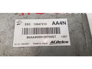 Блок управления двигателя 12642927, 12647212 Opel Meriva B