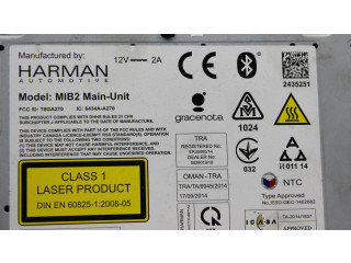 Радио/ проигрыватель CD/DVD / навигация 8S0035021E Audi TT TTS RS Mk3 8S