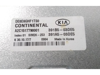Блок управления двигателя 391A503DE5   KIA Niro