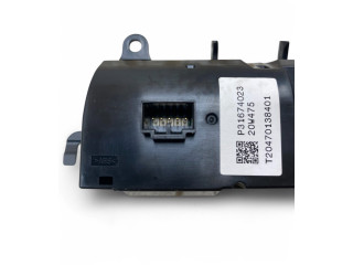 Блок управления климат-контролем 31674023, P31674023   Volvo XC90