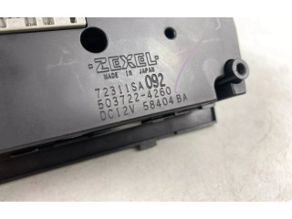 Блок управления климат-контролем 72311SA092 Subaru Forester SG