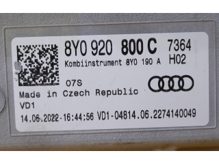 Панель приборов 8Y0920800C, 8Y0920800C   Audi A3 8Y       