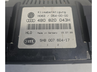 Блок управления климат-контролем 4B0820043H   Audi A6 S6 C5 4B