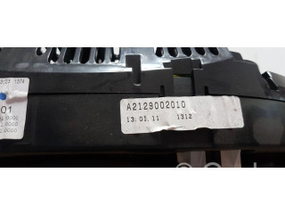 Přístrojová deska Mercedes-Benz E W212 2012 A2129002010, A2C53257171