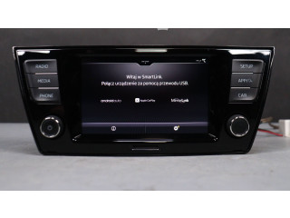 Радио/ проигрыватель CD/DVD / навигация 6V0035869J Skoda Fabia Mk3 (NJ)