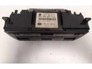 Блок управления климат-контролем 4B0820043J, HD0630640000   Audi A6 S6 C5 4B