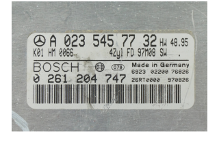 Řídící jednotka A0235457732, 0261204747 Mercedes-Benz SLK R170 2001