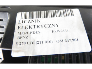 Přístrojová deska Mercedes-Benz E AMG W211 2002 A2115402311, A2115402311