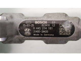 Топливная рампа 314002A420, 0445214181 KIA Ceed для двигателя D4FB