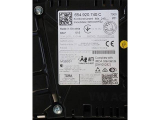 Панель приборов 654920740C, A1052821   Skoda Kamiq       
