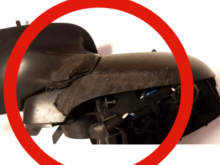 Зеркало электрическое правое Citroen C3 Aircross 2017- года