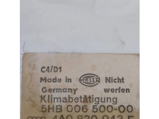 Блок управления климат-контролем 4A0820043F, 5HB00650000   Audi 100 S4 C4