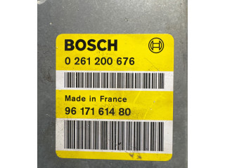 Блок управления двигателя 0261200676, 9617161480   Peugeot 306