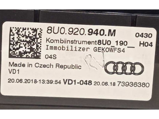 Панель приборов 8U0920940M Audi Q3 F3