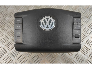 Подушка безопасности водителя 3D0880201BL, 3D0880201BL Volkswagen Phaeton