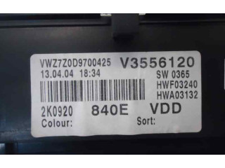 Přístrojová deska Volkswagen Caddy 2005 V3556120