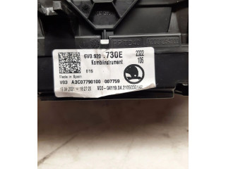Панель приборов 6V0920730E   Skoda Fabia Mk1 (6Y)       