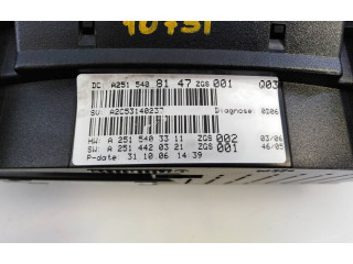 Přístrojová deska Mercedes-Benz R W251 2005 A251540814712, A2515498147