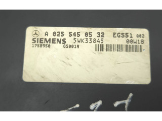 Блок управления коробкой передач A0255450532, 1758950 Mercedes-Benz S W220