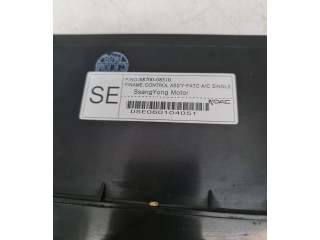 Блок управления климат-контролем 6870008510, DSE060104051 SsangYong Rexton I