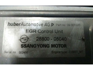 Блок управления двигателя 2880005040   SsangYong Rexton