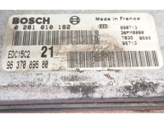 Блок управления двигателя 9637089680, 0281010162 Peugeot 306