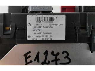 Pojistková skříňka A2215450801, A2215402550 Mercede-Benz S W221 2008