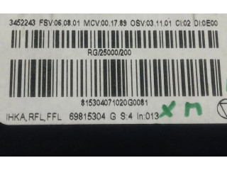 Блок управления климат-контролем 69815304 Mini One Cooper Clubman R55