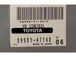Řídící jednotka 8998147140, 8998147140 Toyota Prius (XW20) 2004