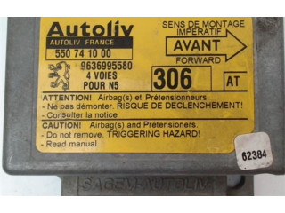 Блок подушек безопасности 9636995580, 550741000 Peugeot 306