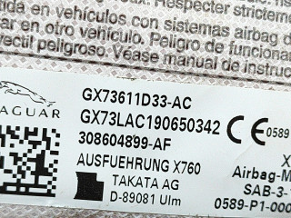 Подушка безопасности в сиденье GX73611D33AC   Jaguar XF X260