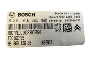 Блок управления двигателя 9666913680, 9663757980   Mitsubishi Outlander