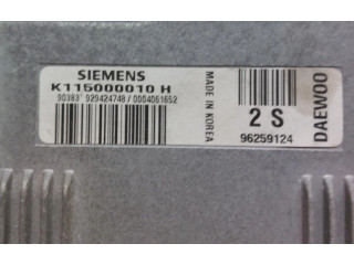 Řídící jednotka K115000010H, 96259124 Daewoo Matiz 2000