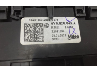 Блок управления климат-контролем 6V0820045A Skoda Fabia Mk3 (NJ)