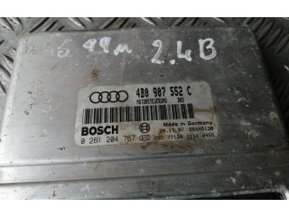 Блок управления двигателя 4B0907552C, 0261204767 Audi A6 S6 C5 4B