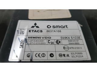 Блок комфорта 8637A168, 5WK45103E Mitsubishi Colt