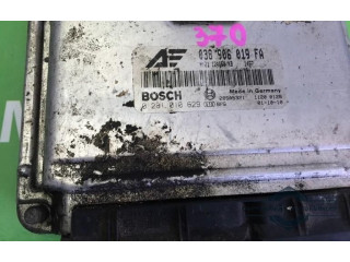 Блок управления двигателем Блок управления 0281010629, 038906019FA Ford Galaxy
