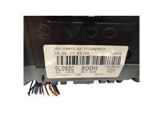 Панель приборов 5L0920800H, 1173929652 Skoda Yeti (5L)
