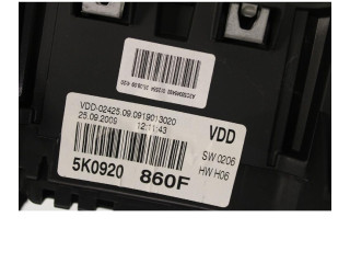 Панель приборов 5K0920860F Volkswagen Golf Plus