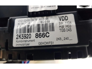 Přístrojová deska Volkswagen Caddy 2017 2K5920866C, 2K5920866C