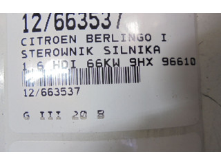 Řídící jednotka 9661032980, 9661032980   Citroen Berlingo 1999