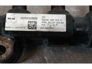 Топливная рампа 9654592680 Citroen C4 I для двигателя 9HX