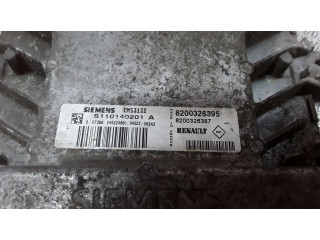 Блок управления двигателя 8200326395, 8200326387 Renault Clio II