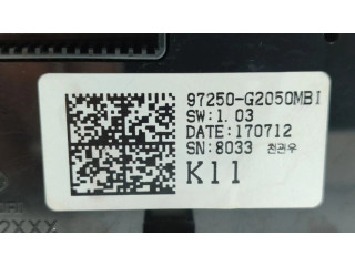 Блок управления климат-контролем 97250G2050MBI Hyundai Ioniq