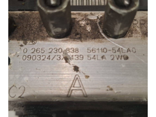 Jednotka ABS 0265230838, 56110-54LA0 Fiat Sedici 2007