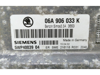 Блок управления двигателя 06A906033K, R202311123 Skoda Octavia Mk1 (1U)